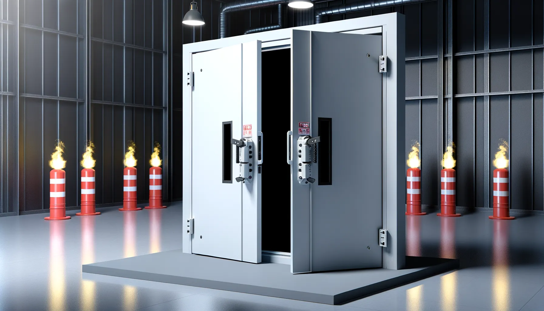 fire exit steel doors - professional fire doors available in basildon from UK manufacturers