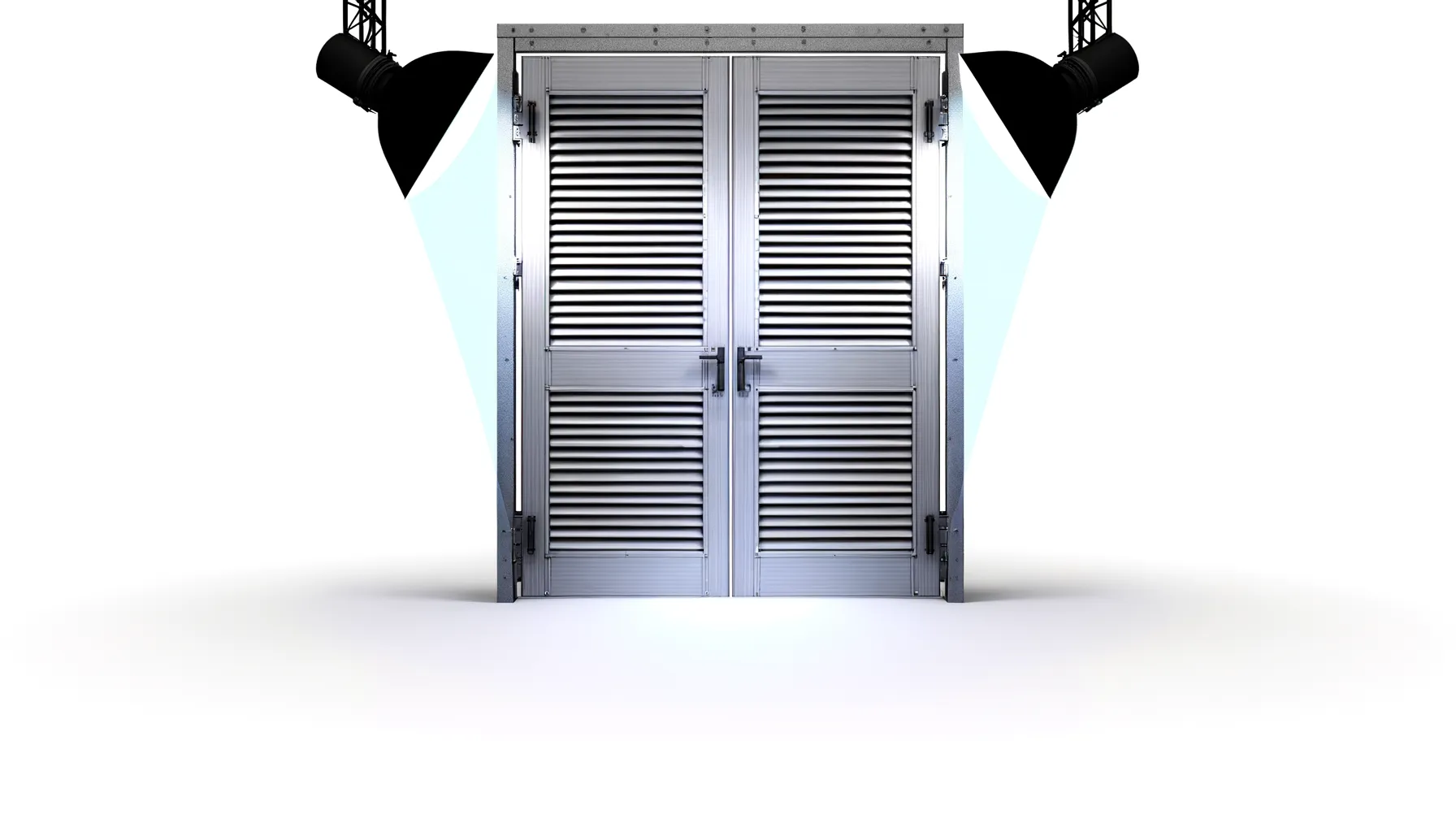 double louvred doors - professional louvred doors available in Salford from UK manufacturers