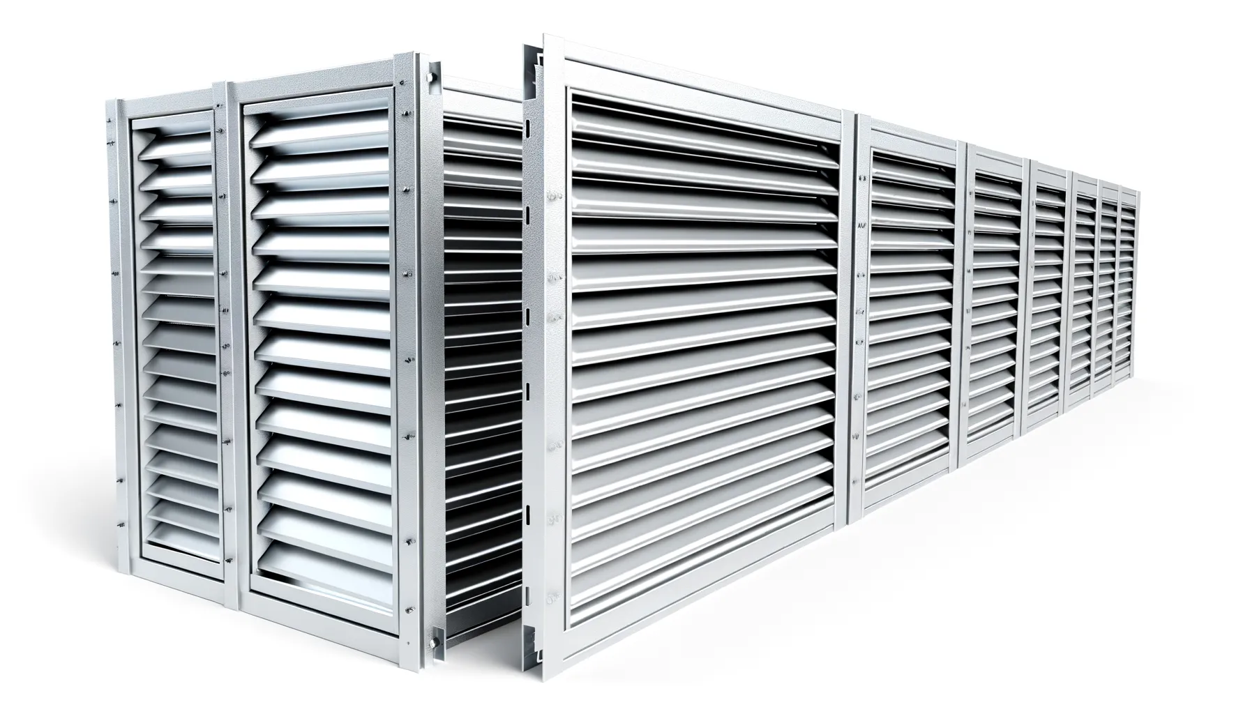 louvred panels - professional louvred doors available in Salford from UK manufacturers